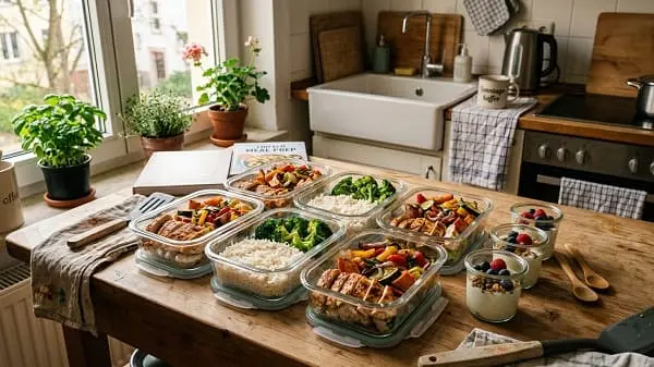 Meal Prep Rezepte Muskelaufbau Wochenplan