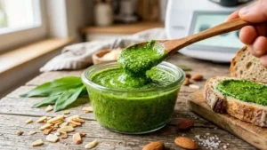 Bärlauchpesto Thermomix mit Mandeln